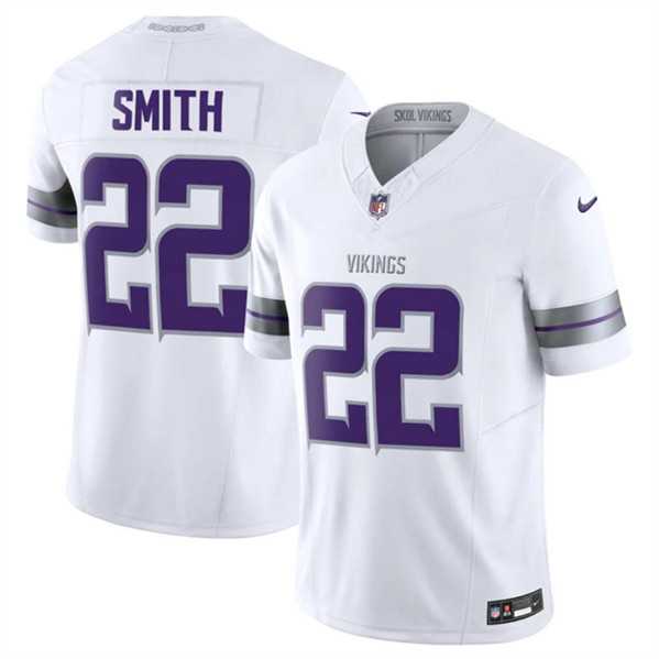 Men & Women & Youth Minnesota Vikings #22 Harrison Smith White F.U.S.E. Winter Warrior Limited Stitched Jersey